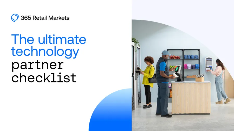 The ultimate technology partner checklist 365 retail markets